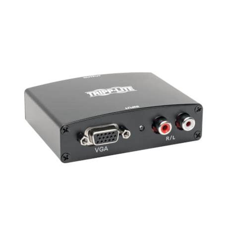 VGA, Audio to HDMI Converter, Adapter for Stereo Audio and Video | Eaton