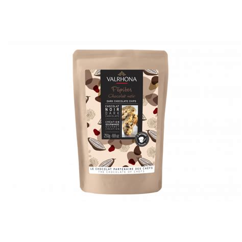 P Pites De Chocolat Noir G Valrhona Cuisineaddict Achat Vente