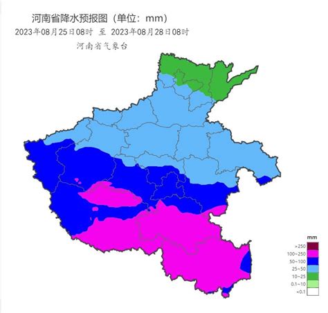 河南沿黄及其以南将迎大到暴雨 部分县市大暴雨 河南一百度