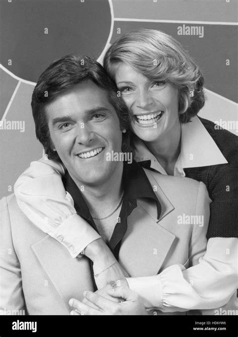 Wheel Of Fortune From Left Host Chuck Woolery Co Host Susan