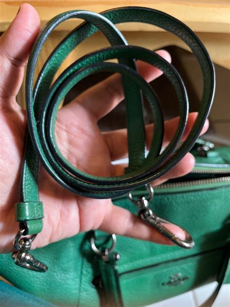 Coach Kelsey Ijo Botol Preloved Mantul Barang Mewah Tas Dompet Di