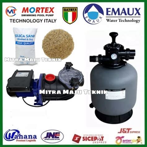 Jual Mesin Pompa Kolam Renang 1 2 Hp Plus Sand Filter Emaux 16in Plus