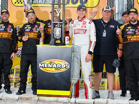 Smith Dominates For ARCA Menards Milwaukee Mile Win