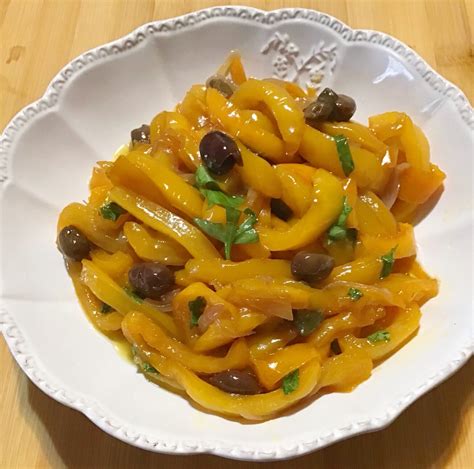 Peperoni In Agrodolce Con Aceto Balsamico Il Filo Di Ariannas