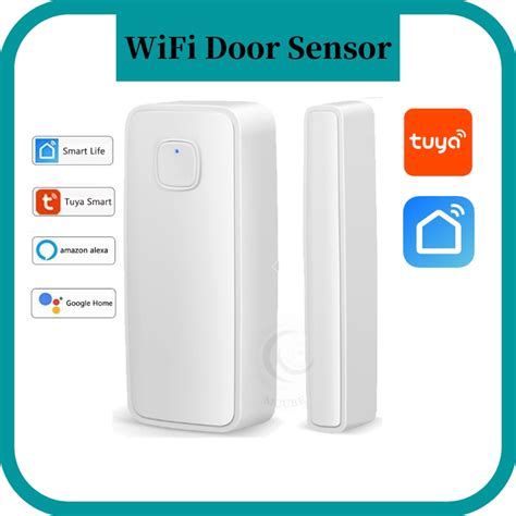 Tuya Smart Wifi Door Sensor Wireless Window Open Closed Detector Notification Alert Security