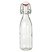 Glasflasche mit Bügelverschluss 500 ml 10 eckige Form BAUHAUS