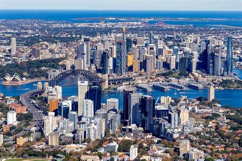 Aerial Stock Image - North Sydney Skyline