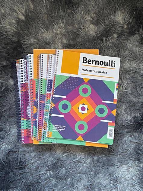 Apostilas Pré Vestibular Bernoulli Livro Bernoulli Usado 82924414