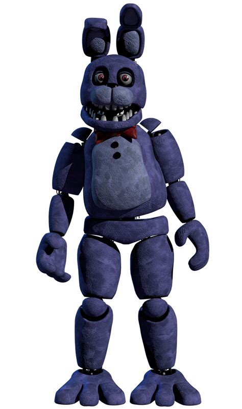 Fnafc4d Unwithered Bonnie Render V3 By Therayan2802 On Deviantart