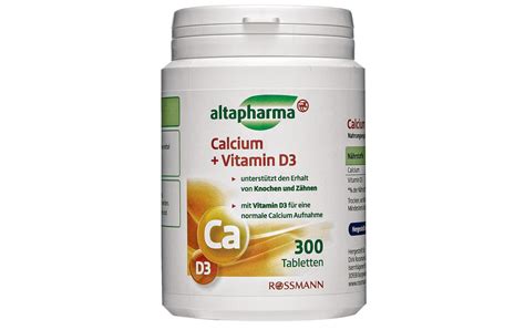 Altapharma Calcium Vitamine D Compl Ments Alimentaires