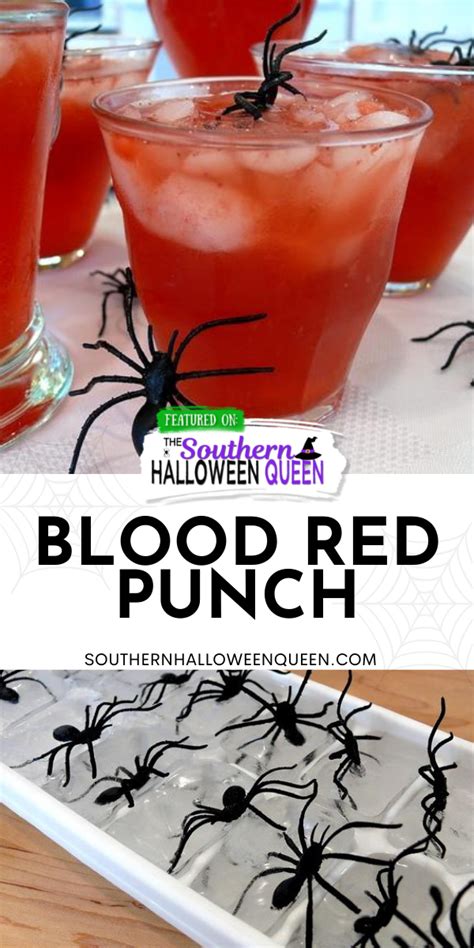 Blood Red Punch - The Southern Halloween Queen