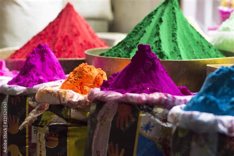 holi colours Stock Photo | Adobe Stock