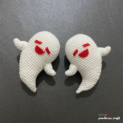 Boo Tao Hu Tao Ghost Genshin Impact Amigurumi Pattern Fun Crochet