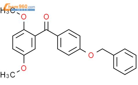 207285 19 6 Methanone 2 5 Dimethoxyphenyl 4 Phenylmethoxy Phenyl