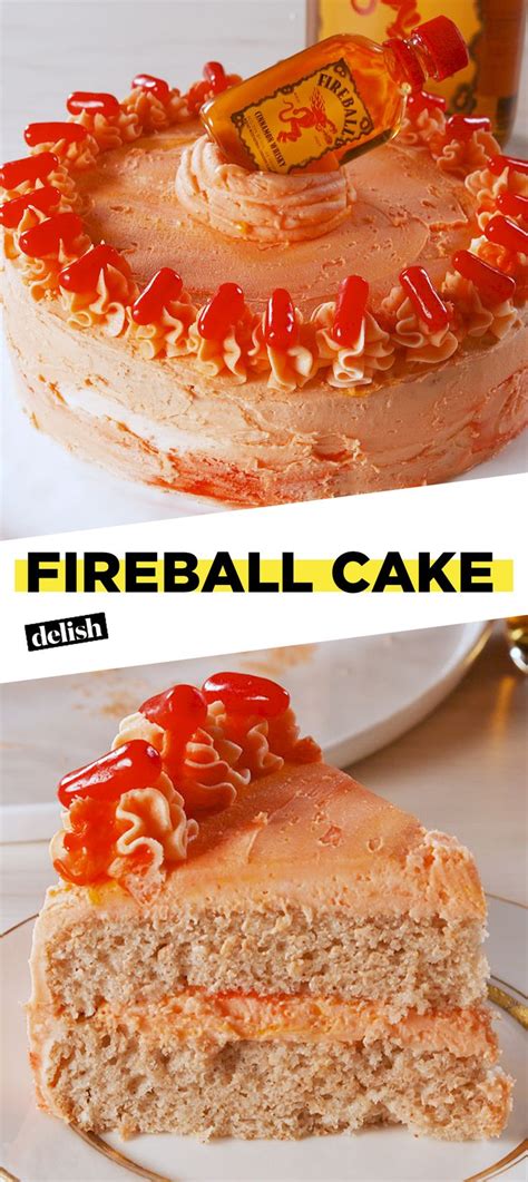 Fireball Cake All Other Cakes Recipe Fireball Cake Recipe Cake