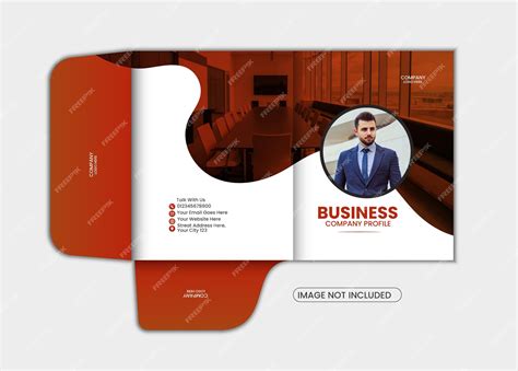 Premium Vector Vector Corporate Presentation Folder Or Business