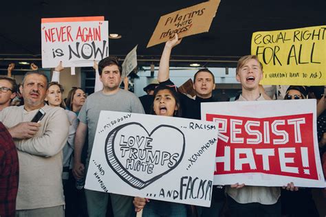 No Ban, No Wall: On the Ground at the LAX Protest » Whalebone