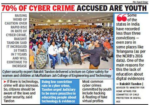 Despite Addiction Digital Citizens Unaware Of Cyber Laws Says Expert