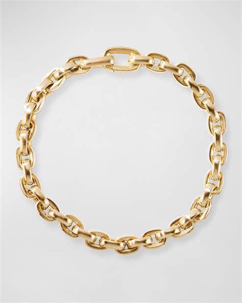 David Yurman Men S Streamline K Gold Link Bracelet Neiman Marcus