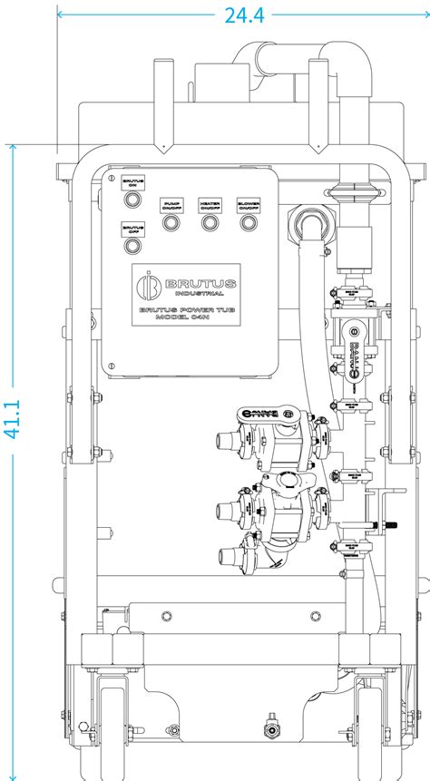 Tech Specs Brutus Power Tub