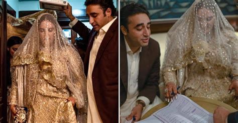 Just In Bakhtawar Bhutto Zardari S Nikkah Ceremony In Pictures Lens