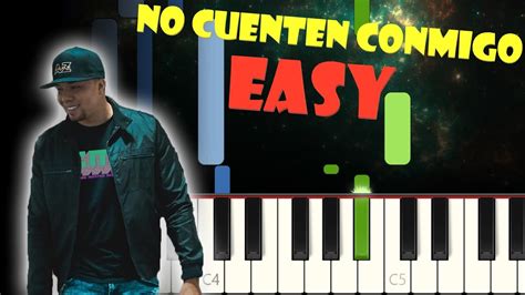 No Cuenten Conmigo Alex Zurdo Piano Tutorial F Cil Youtube