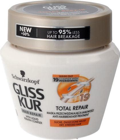 Schwarzkopf Gliss Kur Total Repair Maska Do W Os W Suchych I