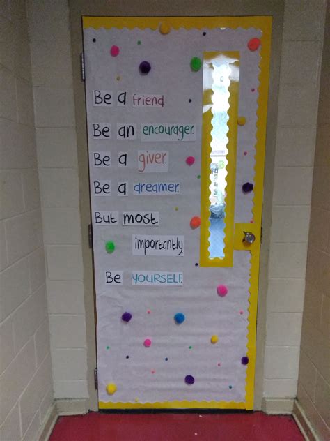 Ron Clark Inspired House System Classroom Door