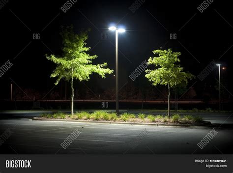 Empty Parking Night Image & Photo (Free Trial) | Bigstock