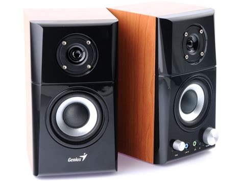 Parlante Multimedia W Rms Genius Sp Hf A Wood Parlantes