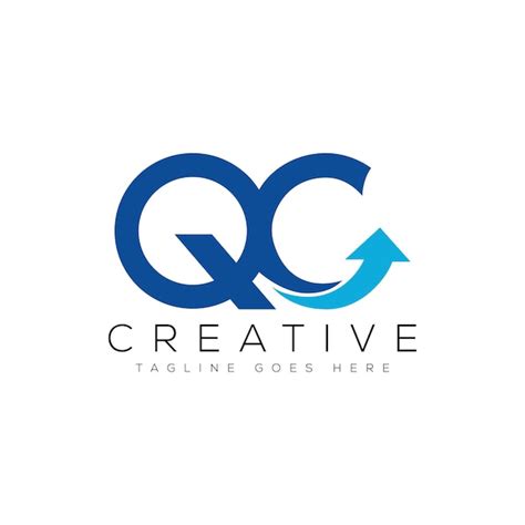 Premium Vector Modern Minimalist Qc Logo Design Template Vector