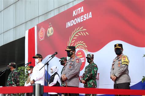 Tindaklanjuti Instruksi Presiden Kapolri Jangan Ada Informasi Bansos