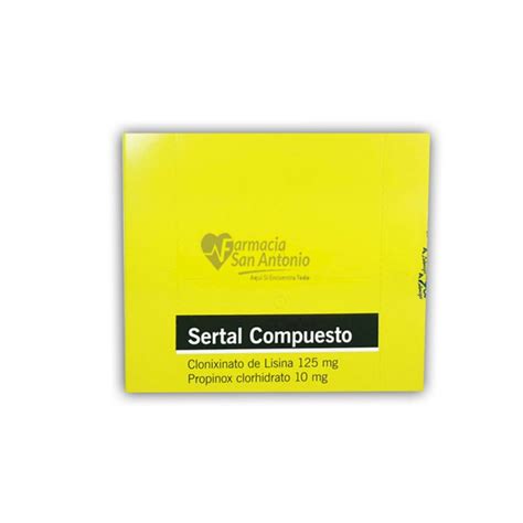 Sertal Compuesto Mg X Farmacia San Antonio