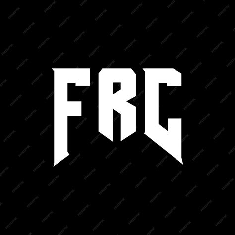 premium vector frc letter logo design  technology company frc logo