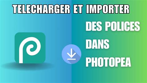 Tutoriel Complet Photopea Comment Télécharger Et Installer Des Polices Dans Photopea Youtube