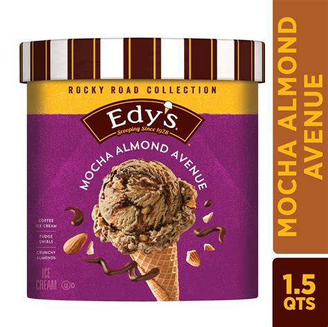 Edy S Dreyer S Rocky Road Collection Mocha Almond Avenue Ice Cream