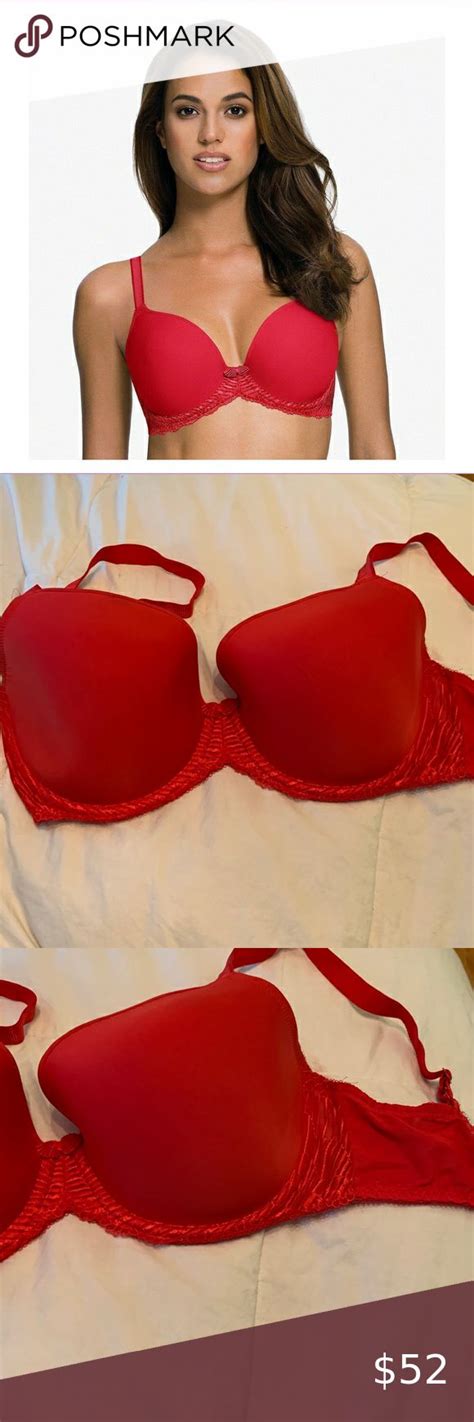 Wacoal La Femme Moulded Cup G Red New Excellent Condition Some