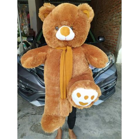 Jual Boneka Besar Beruang Teddy Bear Jumbo 1 Meter Shopee Indonesia