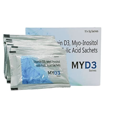 Buy Biobrix Myd Myo Inositol Mg Vitamin D Folic Acid Powder