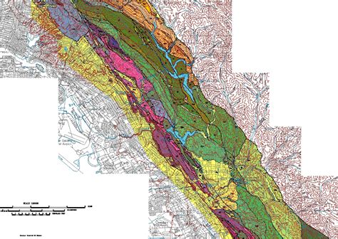 USGS Open-File Report 95-597: Geologic Map of the Hayward fault zone ...