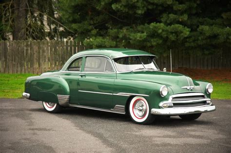 1951, Chevrolet, Deluxe, Coupe, Custom, Hotrod, Hot, Rod, Old, School ...