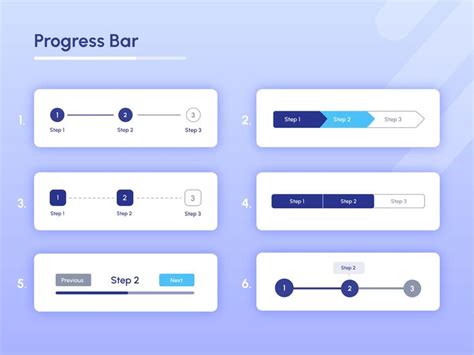 Progress Bar Stepper Ui Design I 2024