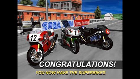 Sega Manx Tt Superbike Pc Unlocking The Superbikes Youtube