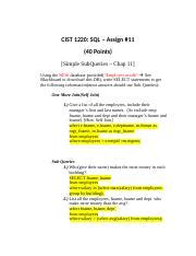 Assign Jm Docx Cist Sql Assign Points Simple