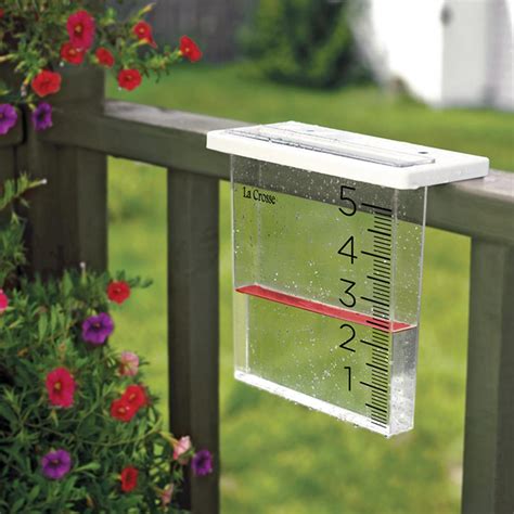 Rain Gauge Waterfall Extra Large Easy To Read Numbers 705 109 Deck