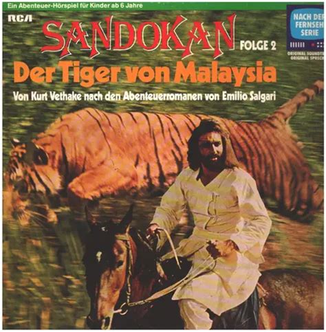 Sandokan Folge Der Tiger Von Malaysia Kinder H Rspiel Vinyl