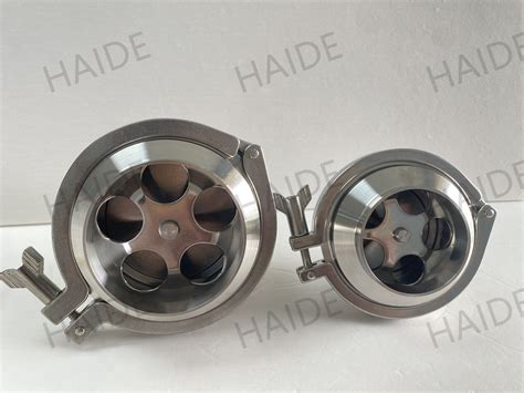 3A Customized Sanitary Middle Clamp Non Return Valve Stainless Steel