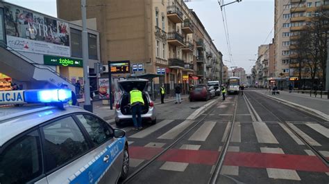 Wypadek na placu Rodła w Szczecinie