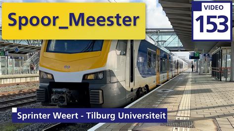 K Railway Cabview Ns Train Rij Mee In De Sprinter Van Weert