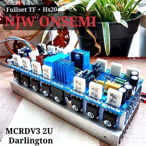 Full Set Transistor Njw Driver Mcrd V U Double Layer Lazada Indonesia